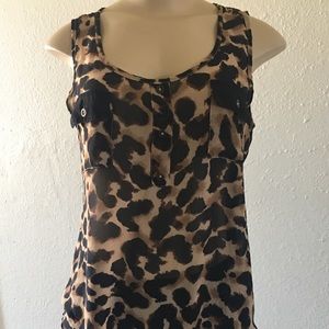 Cheetah blouse